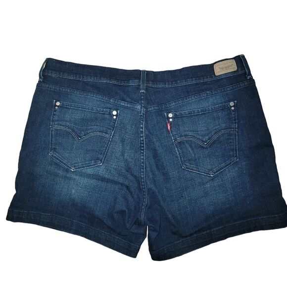 Levi's 515 Women's denim jean shorts size 16 - Picture 2 of 5